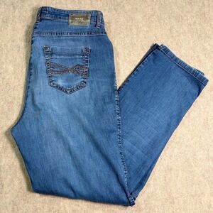Brax Jeans Wmns 42 Straight Leg Classic Trendy Casual Denim W38xL29